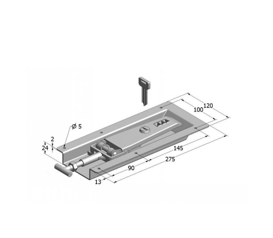 BP42 DOOR LOCK