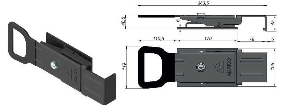 Adaico Door Lock (1201375)