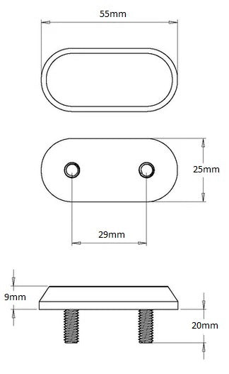 FIT 35 PLASTIC TWINFIX FITTING KIT